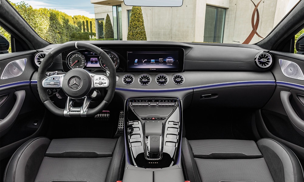 AMG GT interiört