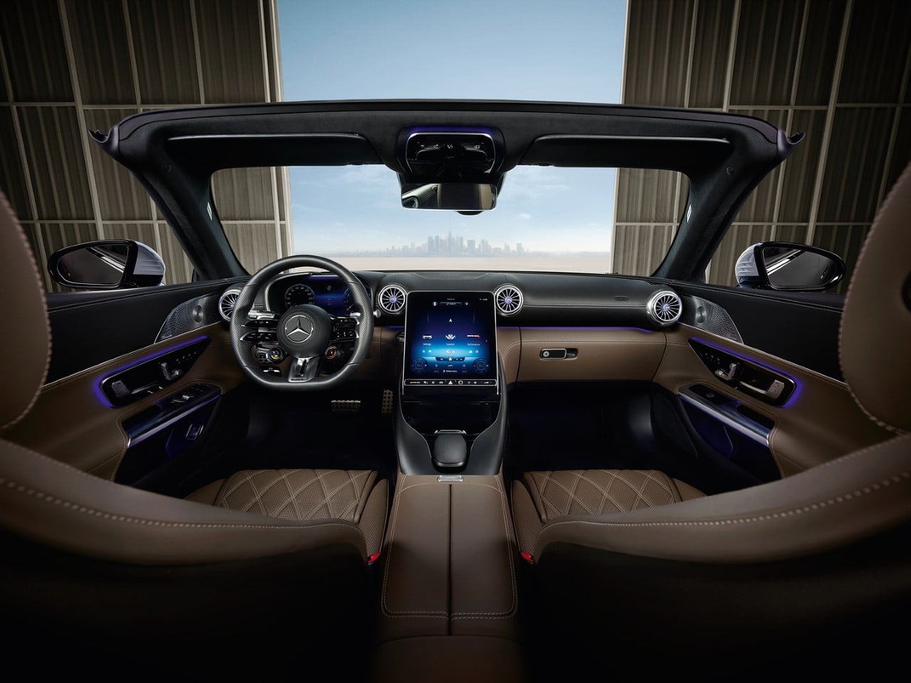 interiören på en sportbil