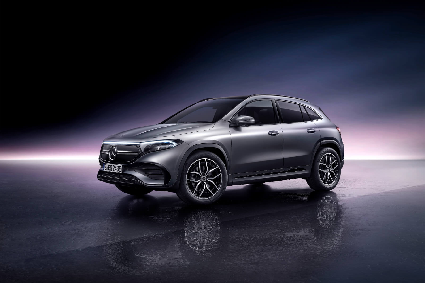 Mercedes Benz EQA elbil en lyxig SUV 100 eldriven Veho Bil