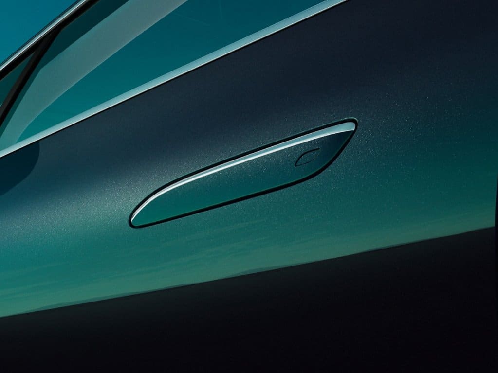 Infällda dörrhandtag