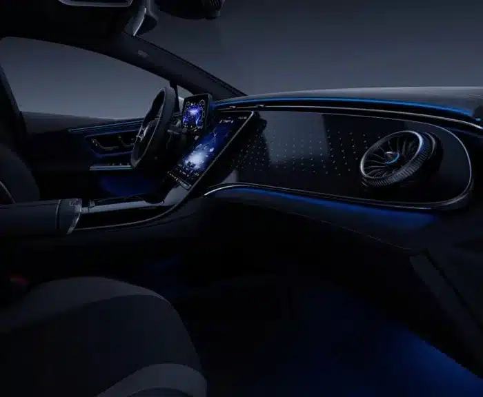 EQE interör med panelbelysning