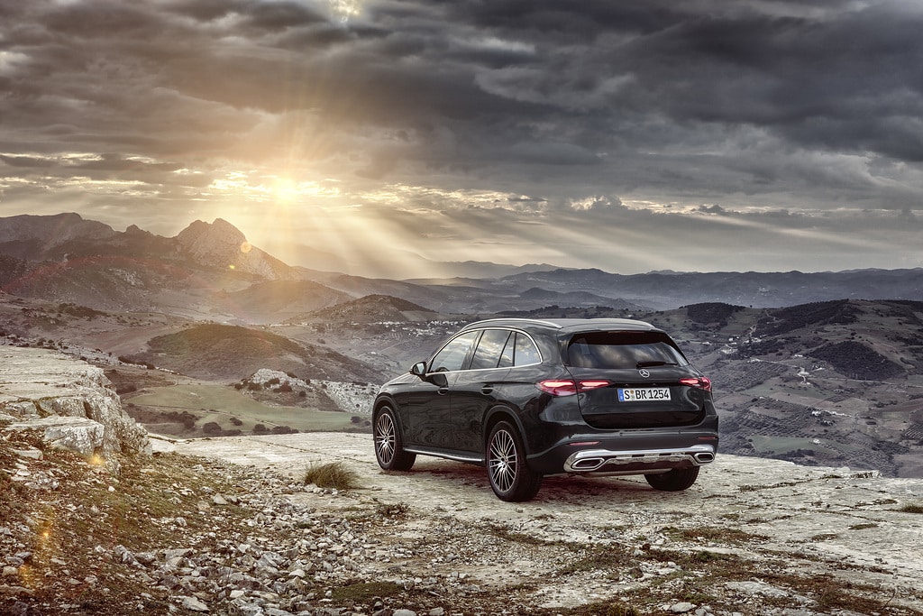Mercedes-Benz GLC SUV i bergen