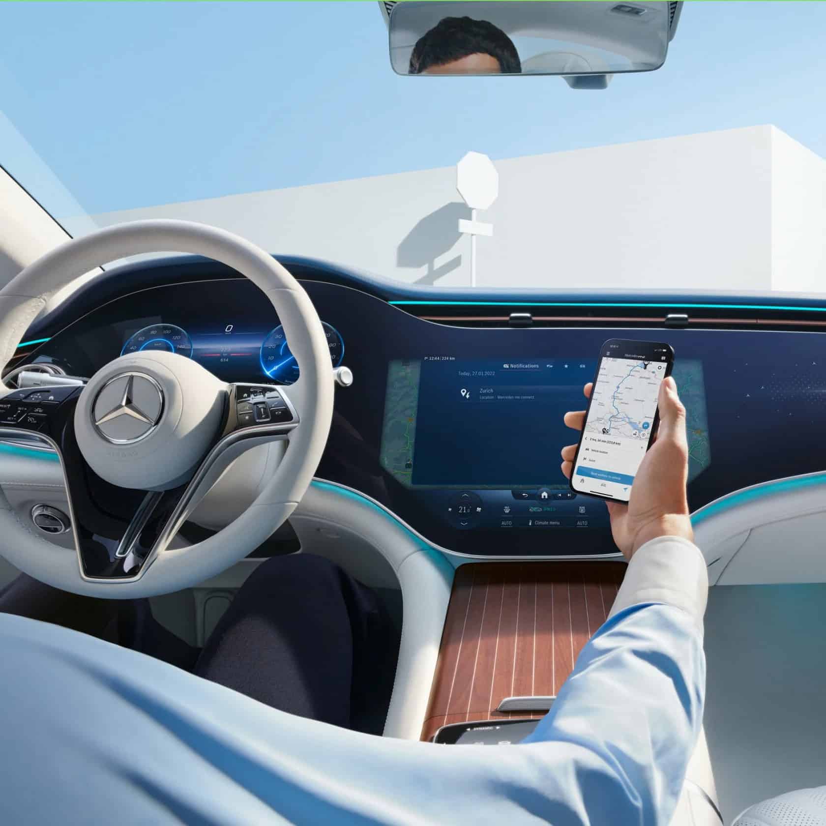 Mercedes me Charge laddning