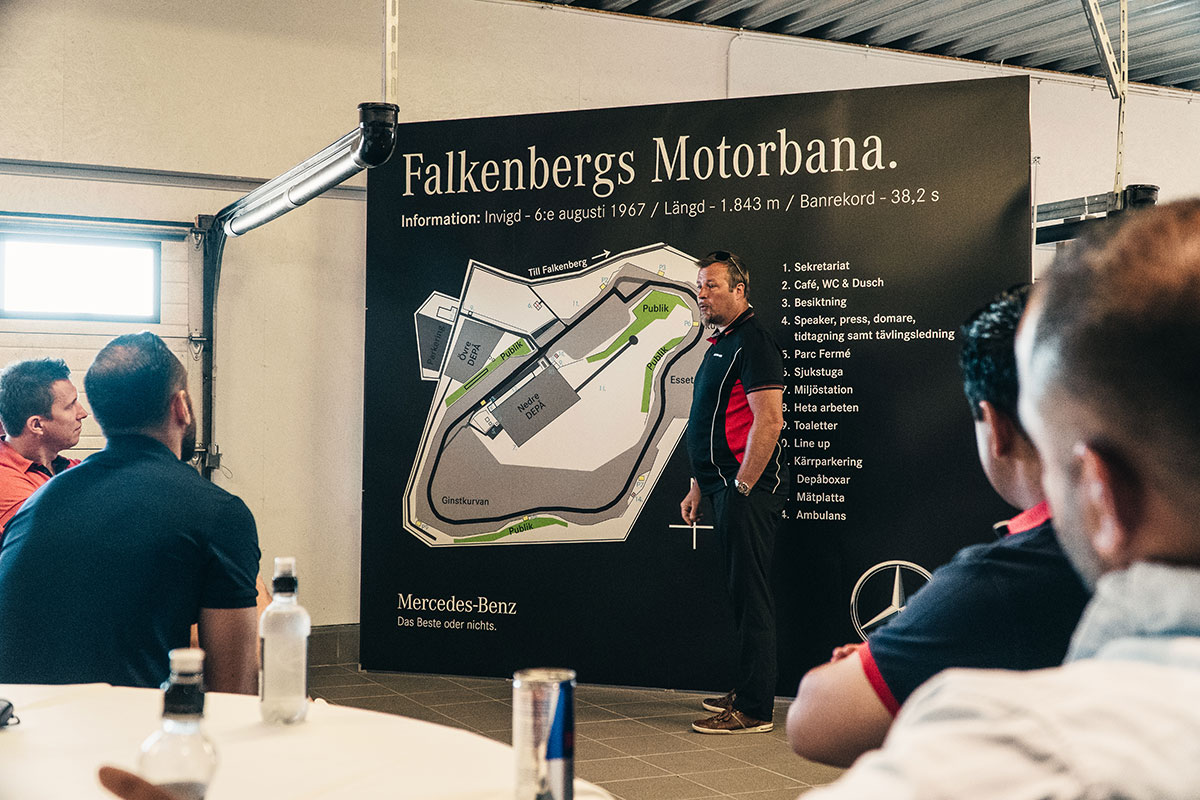 genomgång av motorbanan