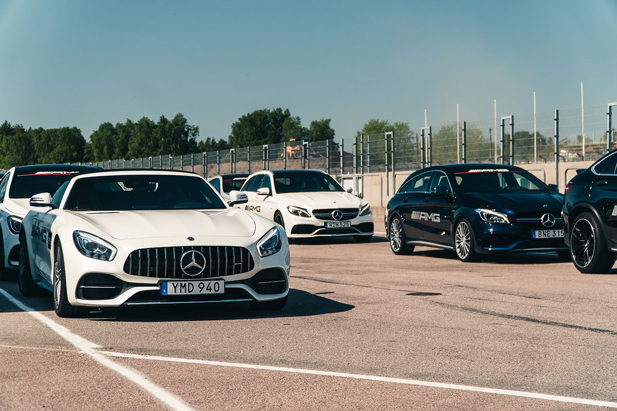 racing bilar från Mercedes-Benz