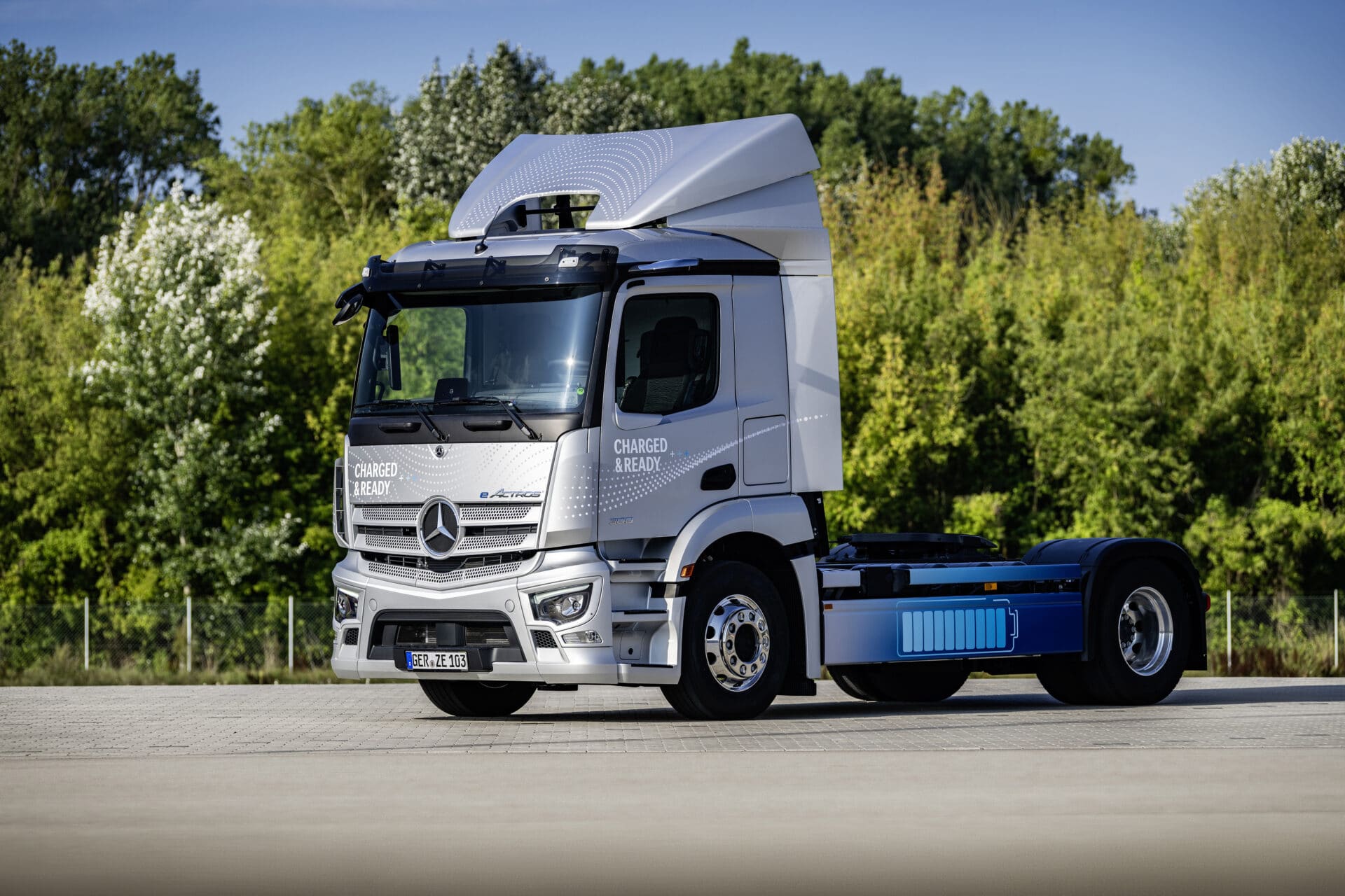 Mercedes-Benz ellastbilsmodell eActros 300