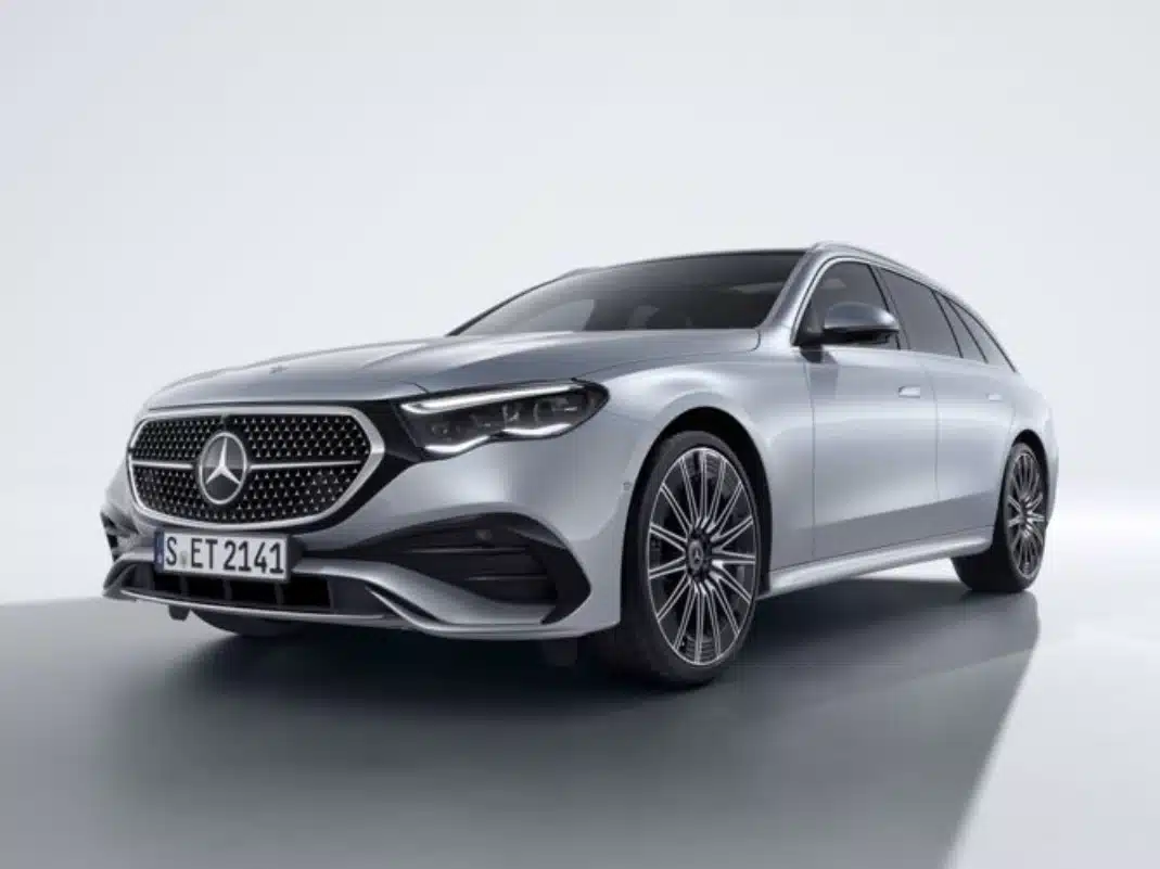 silvrig e klass kombi