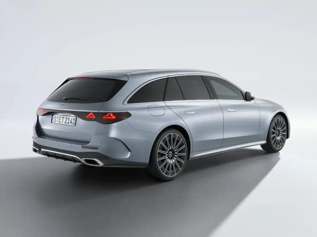 silvrig e klass kombi