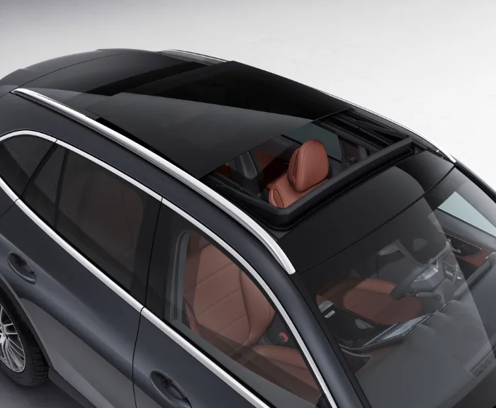 Öppet panoramatak på en GLC SUV