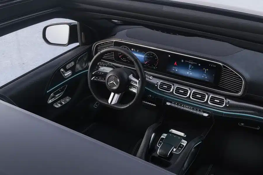 Mercedes GLE interiör
