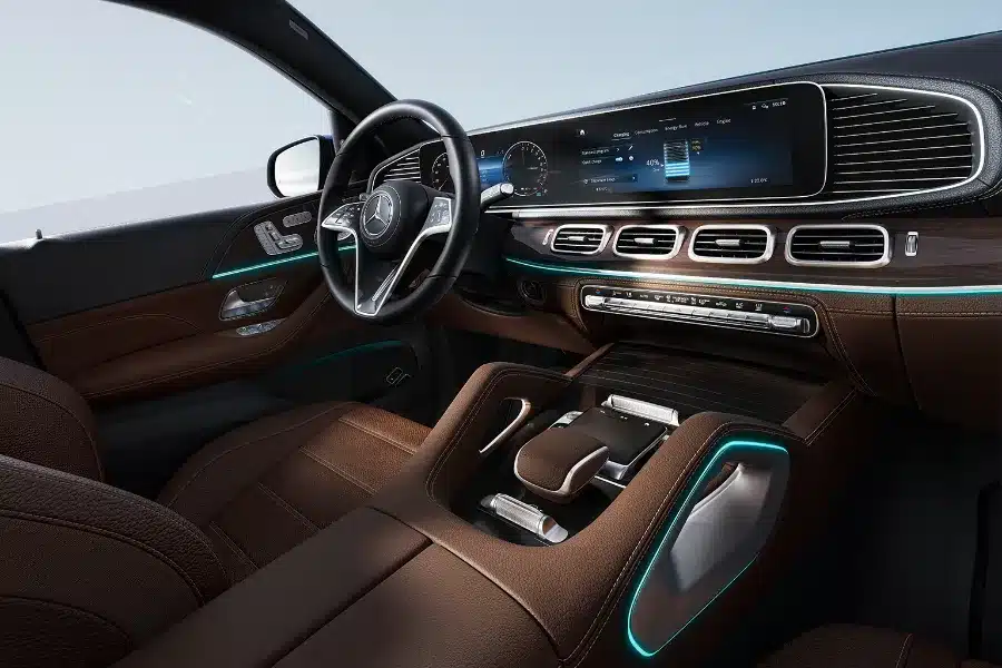 Mercedes GLE interiör
