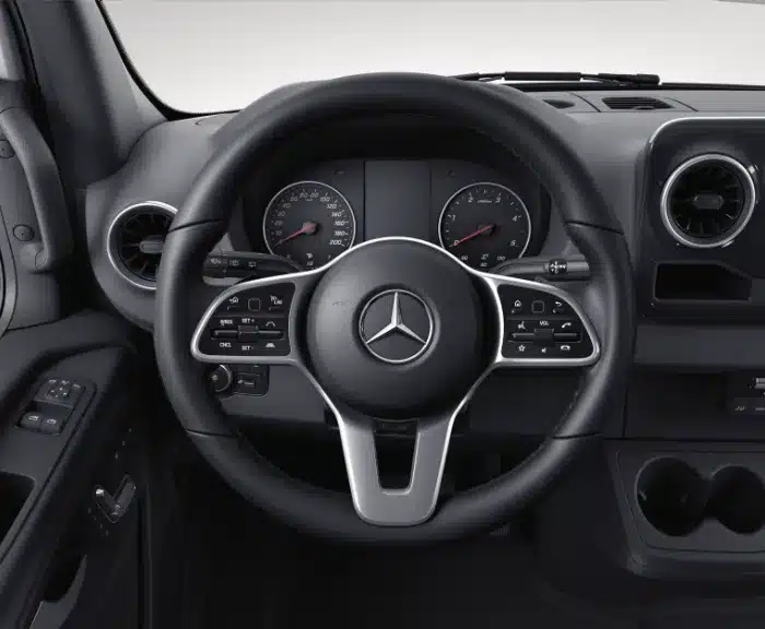 ratt på en mercedes sprinter