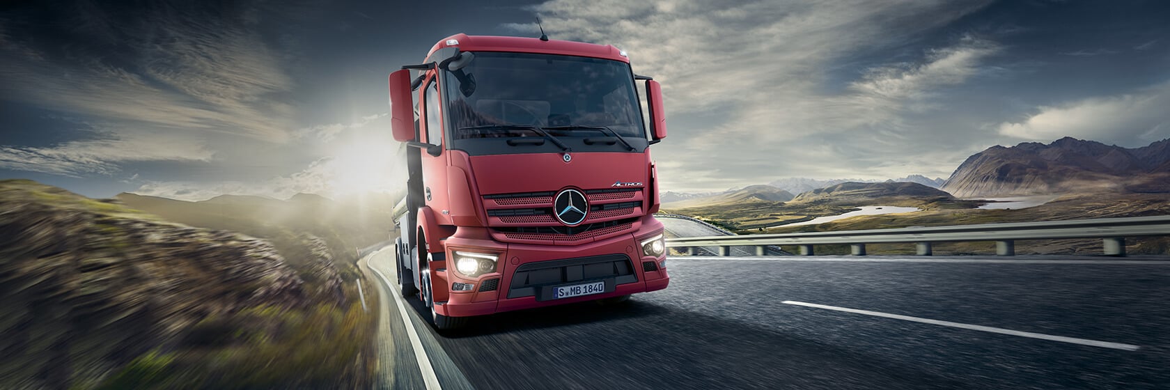 Mercedes-Benz lastbil Actros distribution