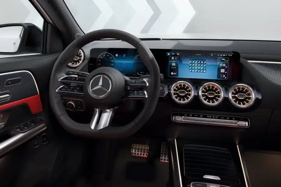 interören av en gla