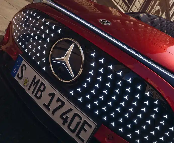 Upplyst stjärngrill